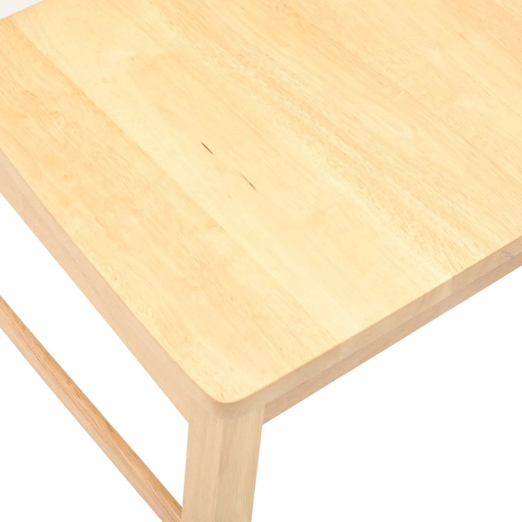 Sedie da pranzo 2 pcs Naturale 43 x 54 x 89 cm