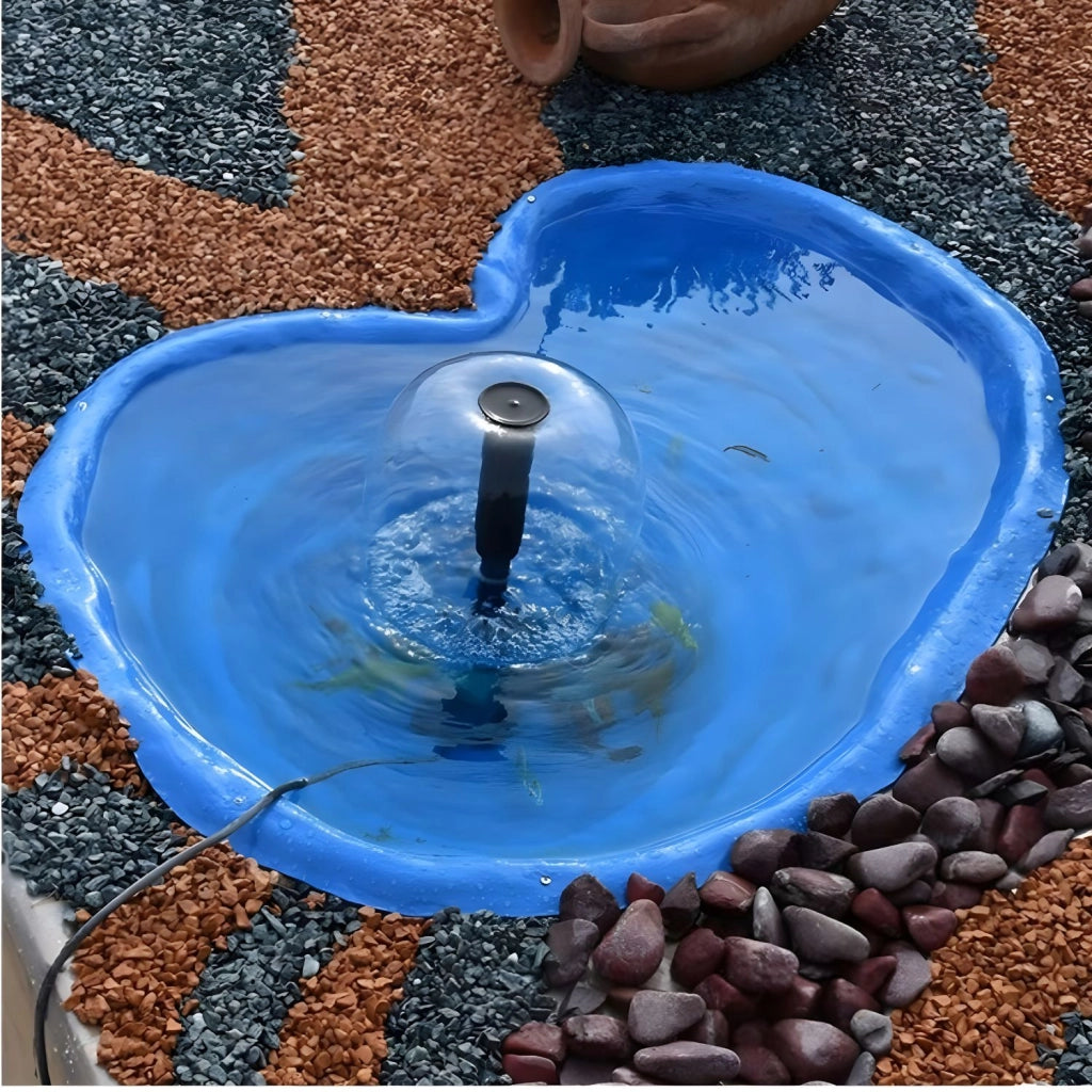 Laghetto caldonazzo azzurro e pompa syncra pond 0.5 da 700 litri ora