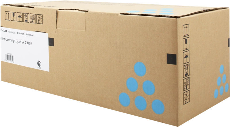 Ricoh SPC310E cartuccia toner 1 pz Originale Ciano