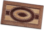 Zerbino Ingresso 50x80 cm Asciugapassi Assorbente Antiscivolo Morbido Made In Italy Marrone