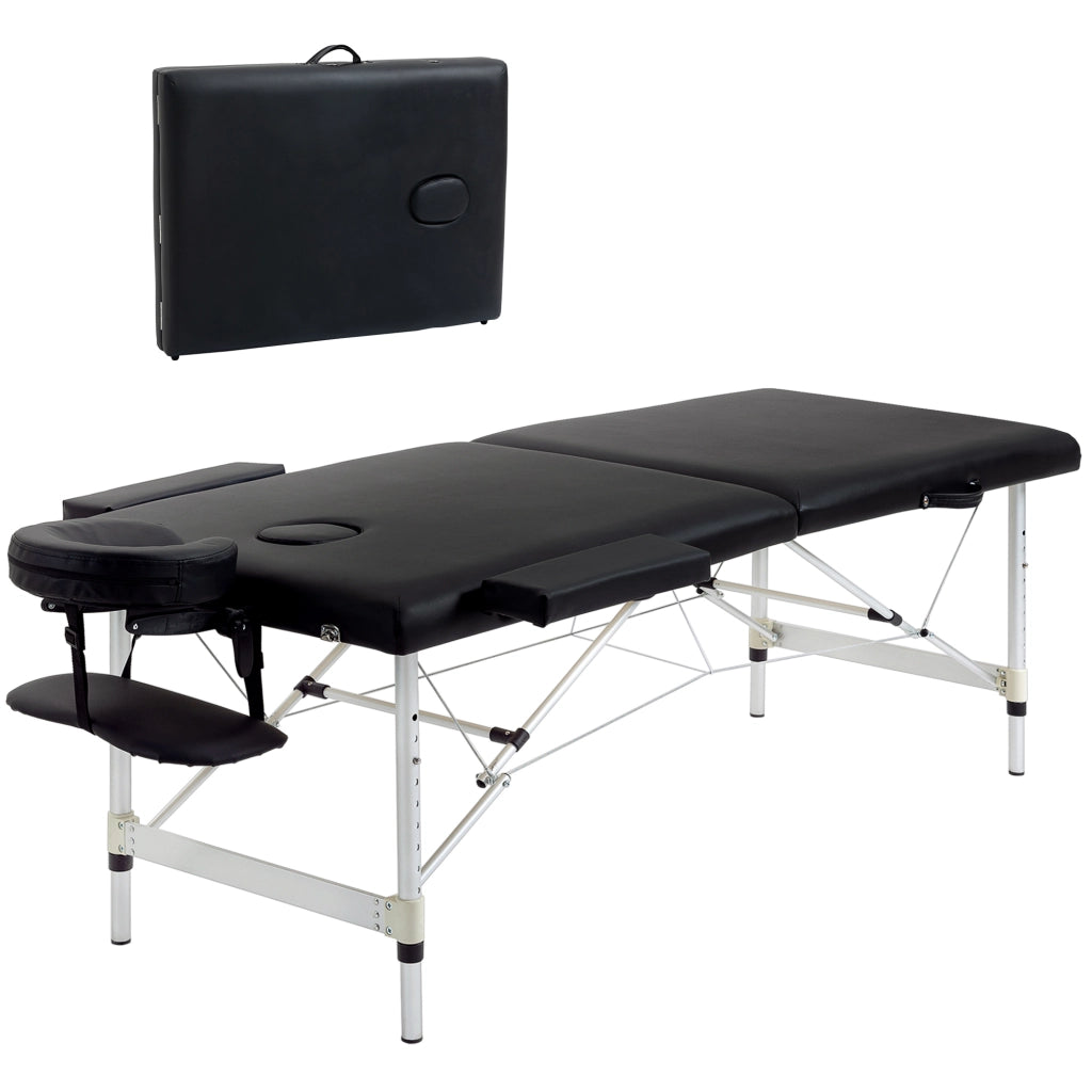Divano massaggiante 2 posti reclinabile ¨C zephmum ¨C nero 90 cm