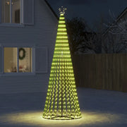 Albero di Natale a LED 688 LED Bianco Caldo 300 cm 358068