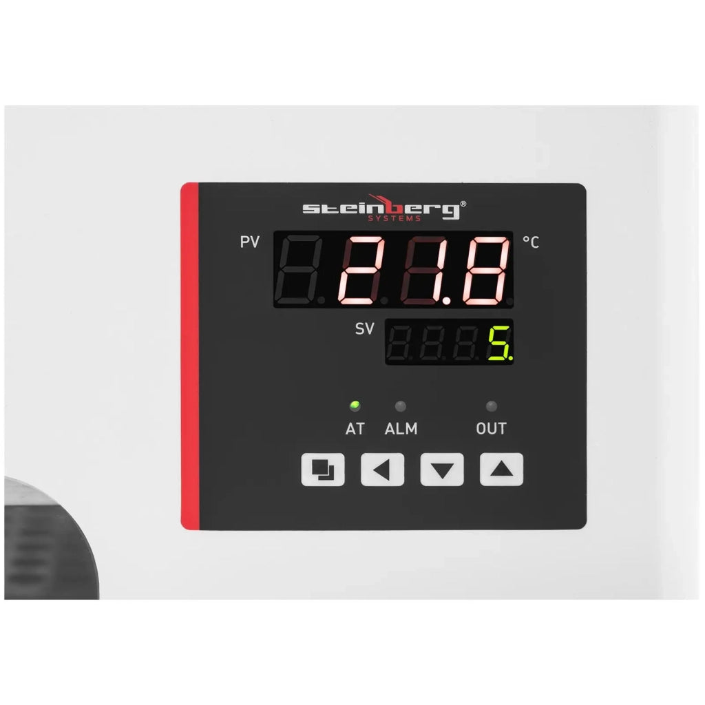 Forno da laboratorio 65 °C 12,8 litri acciaio inox vetro PU acciaio bianco 14_0010259