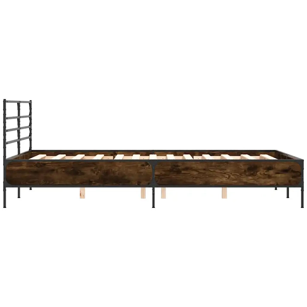 Giroletto Rovere Marrone 140x190cm in Legno Multistrato Metallo