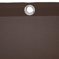 Vela ombreggiante a trapezio 3 x 4 x 2 m marrone 13_0002936