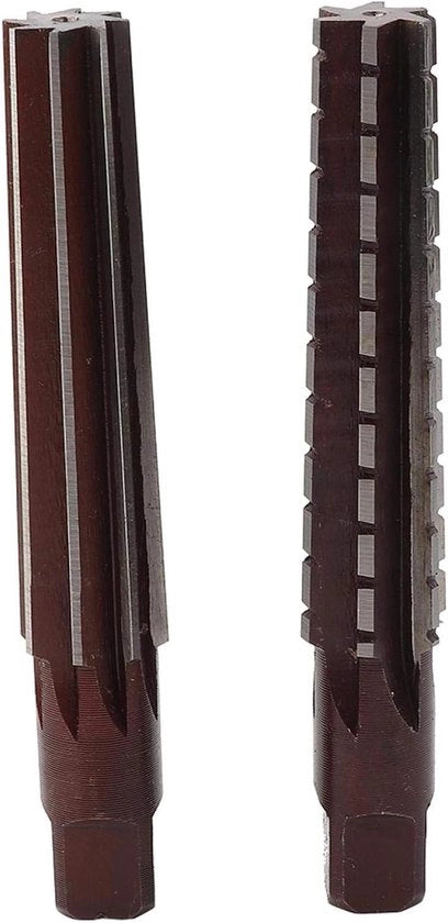 Set di utensili per frese HSS a fiamma corta/smerigliatura con cilindro 2 pezzi