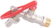 Pompa da giardino con chiusura - 1/2 pollici cavo - Ottone - Economia d'acqua - Giardino/Cucina - Resistente alla corrosione - Installazione facile - Pompa da giardino