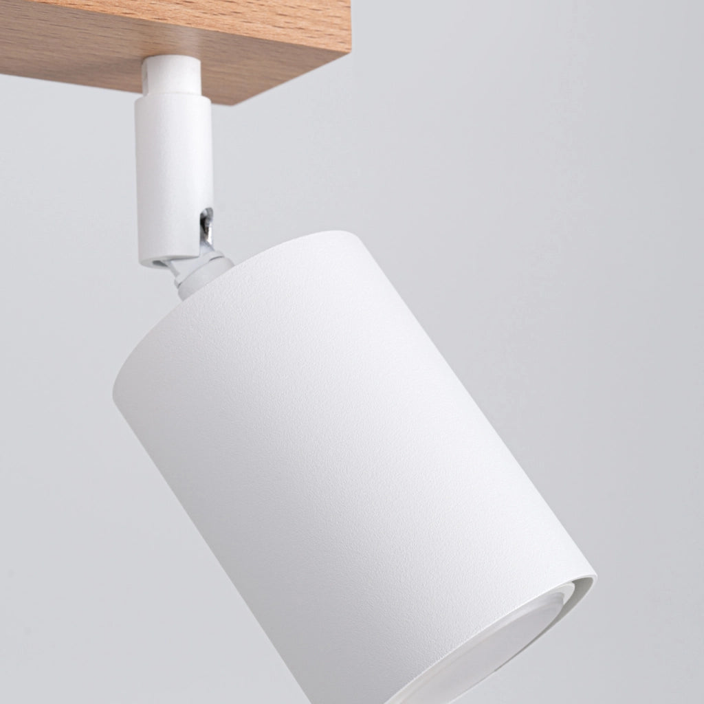 Faretto soffitto triplo bianco GU10 JUNGLO Pure Lume
