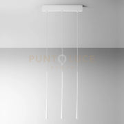 DAFNE S/3P - LAMPADARIO A SOSPENSIONE LINEARE 3 LUCI LED 3000K 612LM 16,5W BIANCA