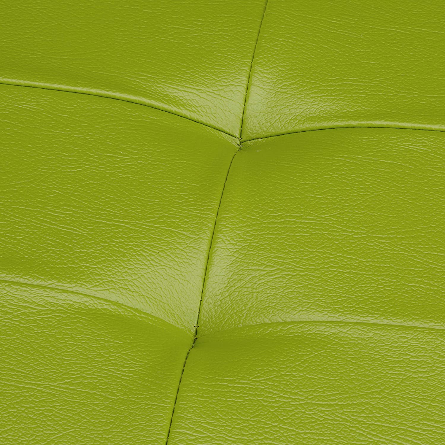 Sgabello pieghevole sintetico pouf contenitore pieghevole 114 cm verde 13_0002807_2