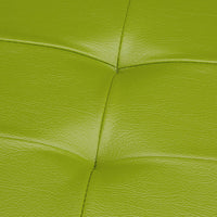 Sgabello pieghevole sintetico pouf contenitore pieghevole 114 cm verde 13_0002807_2