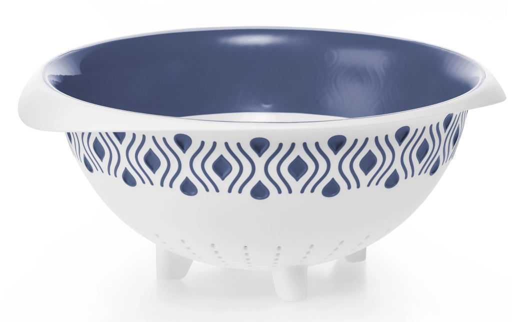 Stefanplast SCOLAPASTA TOSCA Ø cm.28 bianco/blu palace
