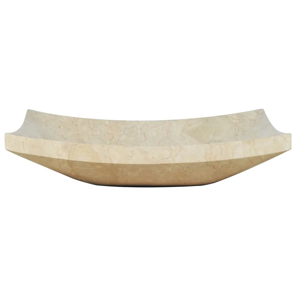 Lavandino 50x35x12 cm in Marmo Crema 142765