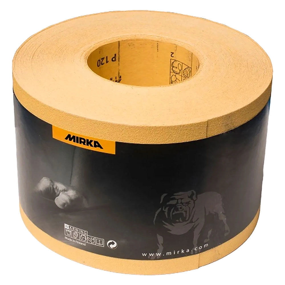 CARTA SPAZIATA 'GOLD PROFLEX' grana 180 mm 115 x mt 50  - MIRKA