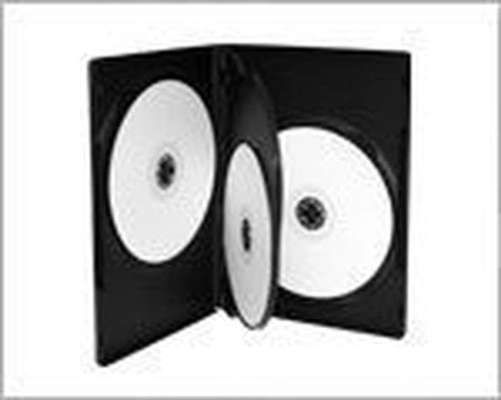 Set di 25 supporti per DVD da 4 per disco - Sostenibile e Pratico - Ideale per la conservazione - Protezione contro le scalfitture - Adatto per collezioni e archiviazione