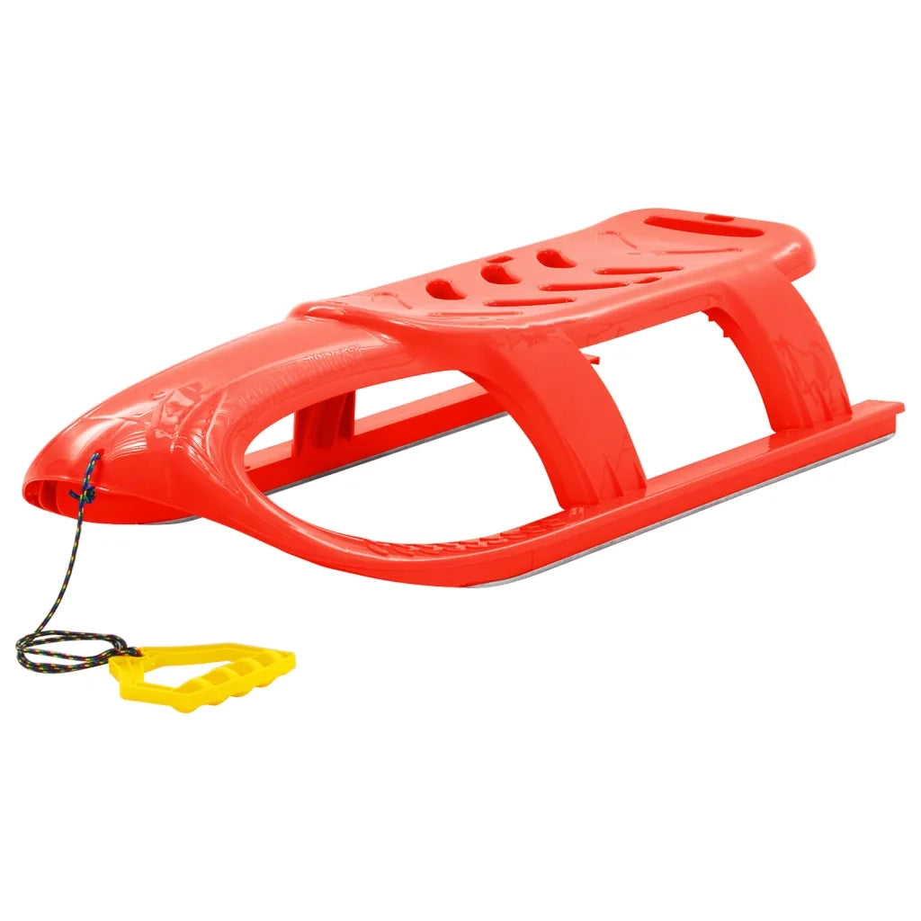 Slittino per Bambini Rosso 102,5x40x23 cm in Polipropilene cod mxl 61728