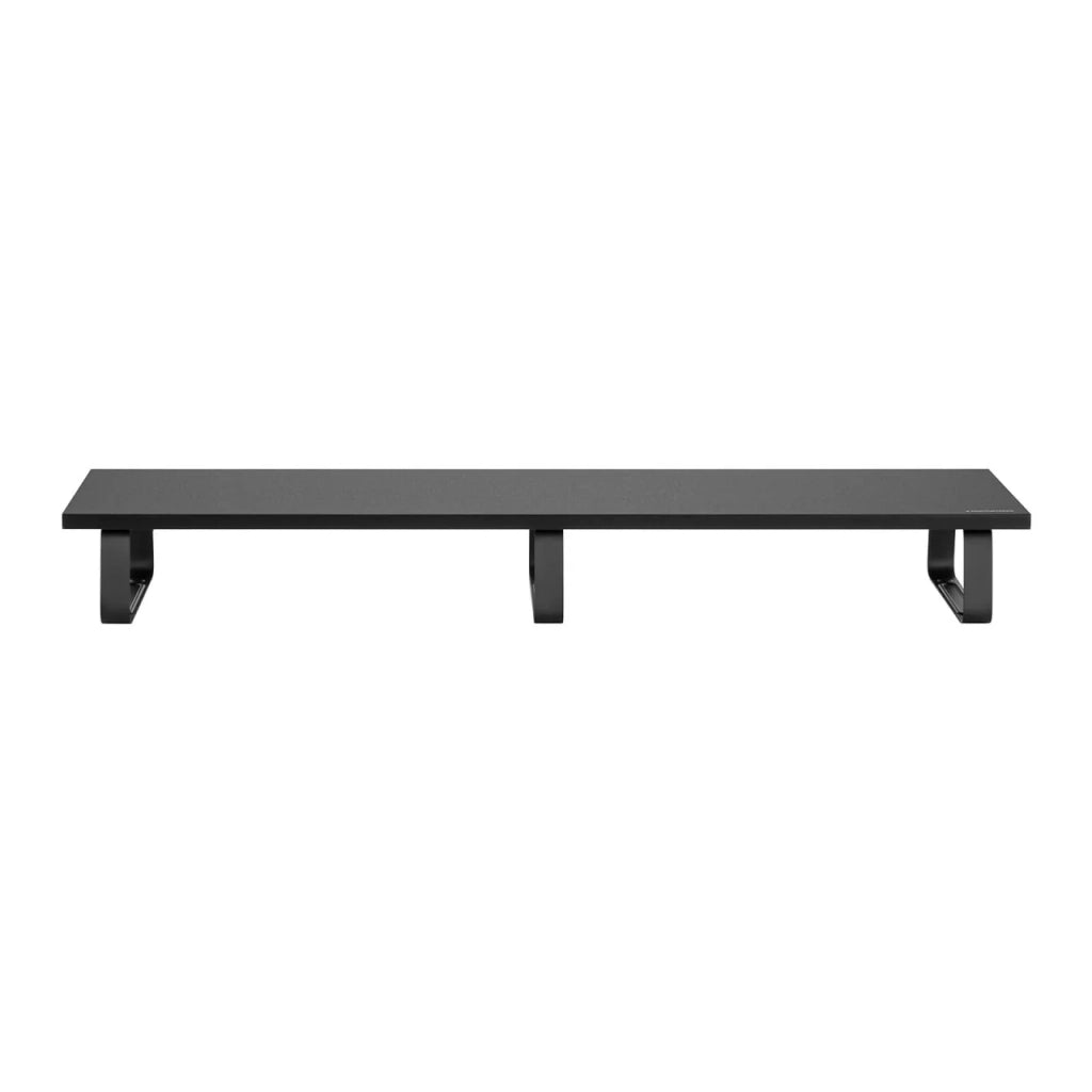 Supporto ergonomico per monitor PC per postazione di lavoro in ufficio design ergonomico per 2 monitor capacità di carico 20 kg pannelli in acciaio e fibra di legno 14_0003185
