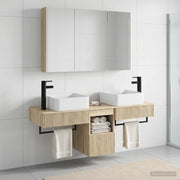 Set di Armadi da Bagno 4 pcs Rovere Sonoma 103,5 x 15,5 x 70 cm 3406305
