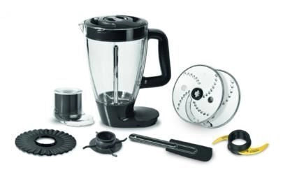 Moulinex FP8218 Robot da cucina multifunzione DoubleForce 3L Black
