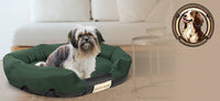 AIO FACTORY XXL Letto per cani 130x105 cm Personalizzabile Impermeabile Verde