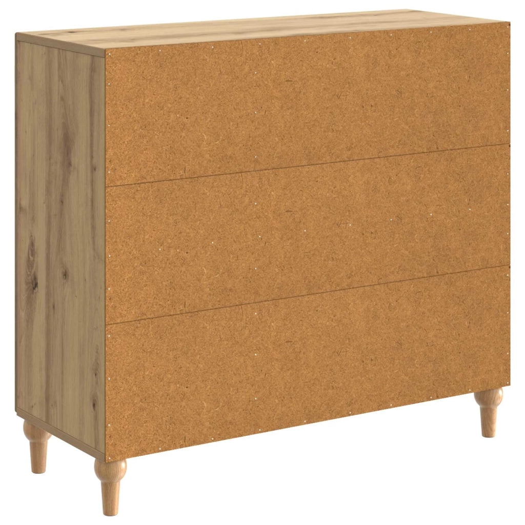 Credenza Rovere Artigianale 89 x 34,5 x 80 cm