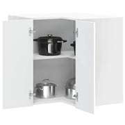 Pensile da Cucina ad Angolo Porto Bianco in Legno Multistrato