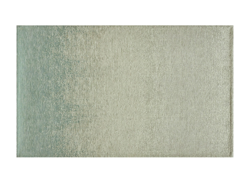 Tappeto Velour Antiscivolo Da Camera E Salotto Disegno Giove Acqua By Suardi - Rotondo 200 cm - Acqua
