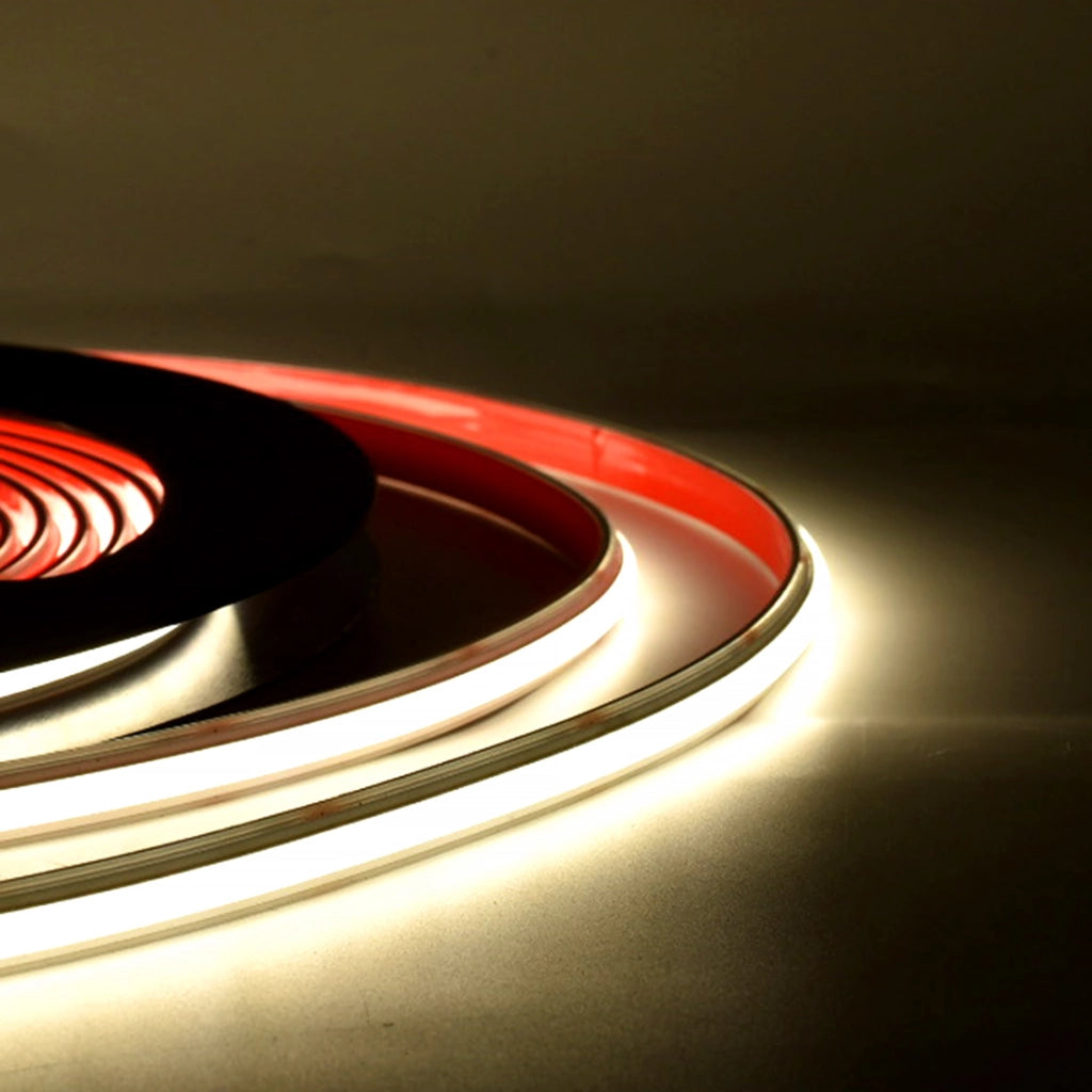 STRISCIA LED 2025 24V LUCE NATURALE 4000K° FLESSIBILE E TAGLIABILE IP68 - ILLUMINAZIONE IMPERMEABILE PER ESTERNI E INTERNI