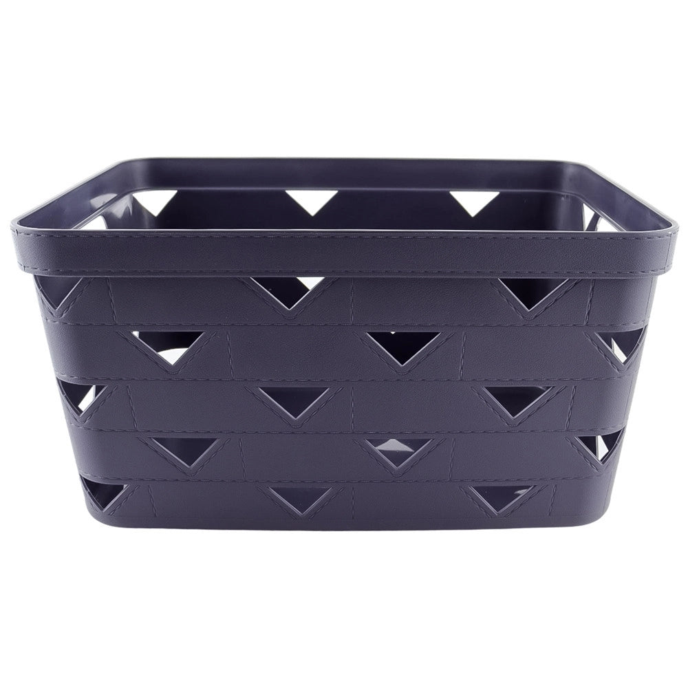 Trade Shop - Cesto Cestino Portatutto Oggetti Organizzatore Rettangolare 34x24.6x17.8cm 10720 -
