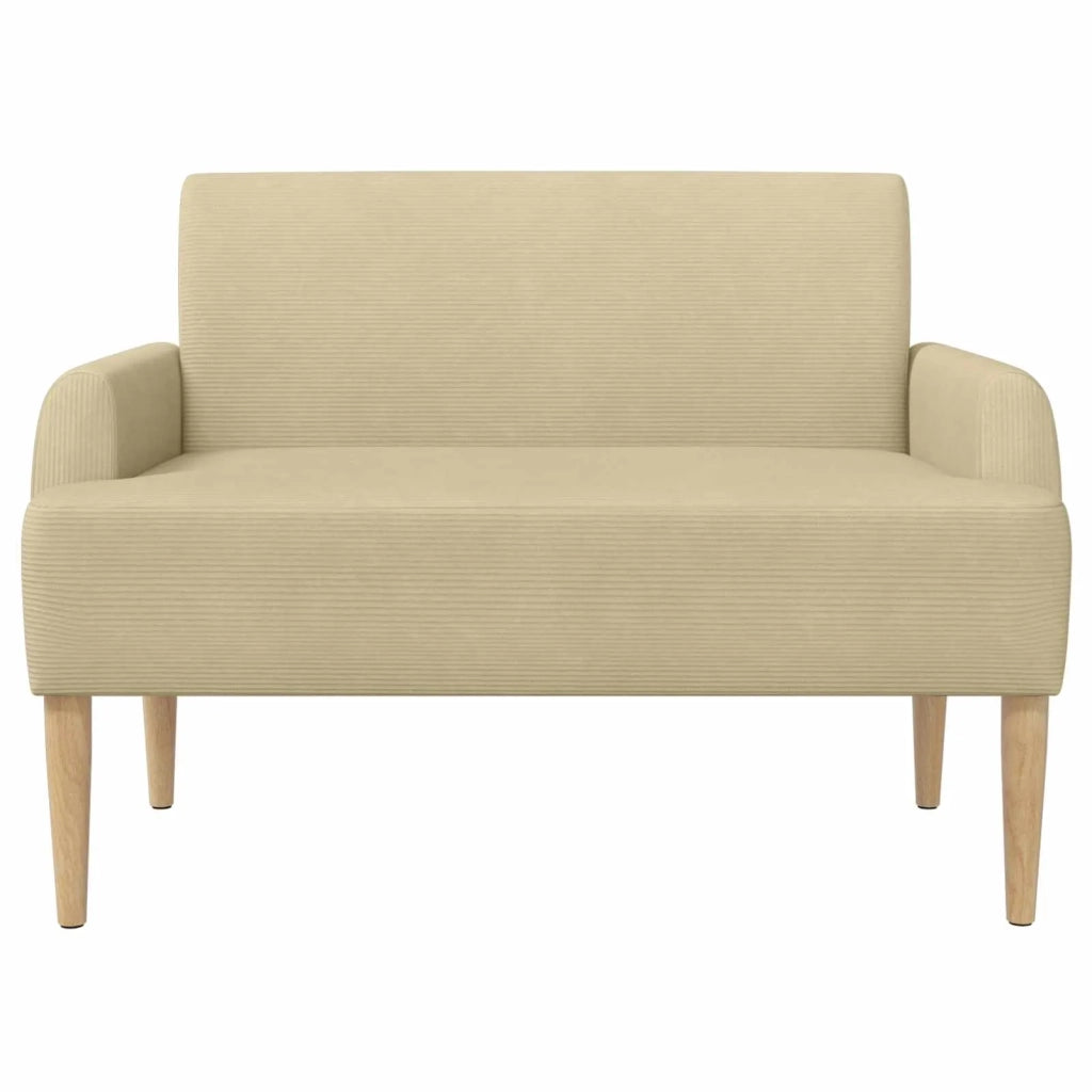 Loveseat con bottoni imbottiti Grigio Verde Chiaro 42041792