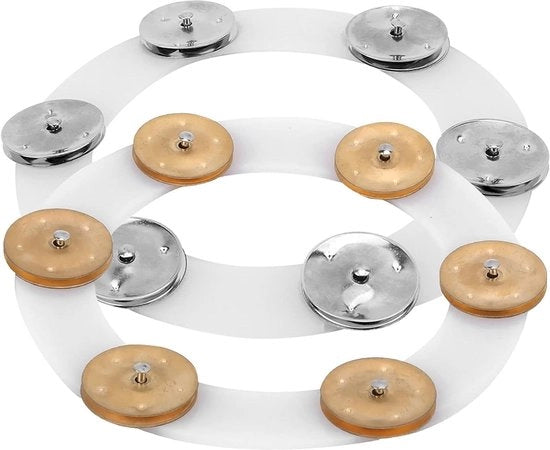 Tamburi a Percussione per Adulti - Set di Tamburi a Cimbali e Hi Hat per Strumenti di Percussione