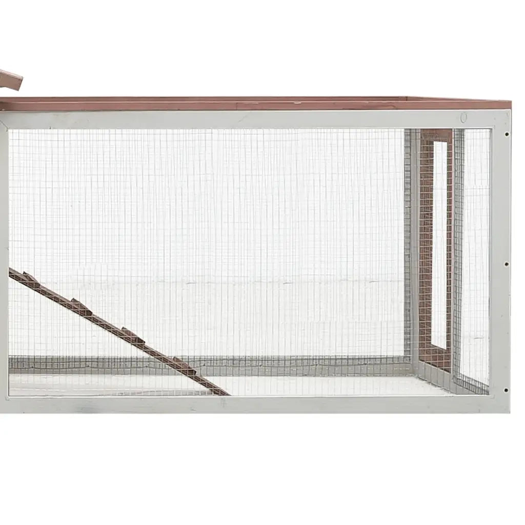 Conigliera Moca 310x70x87 cm in Legno Massello di Pino e Abete cod mxl 49146