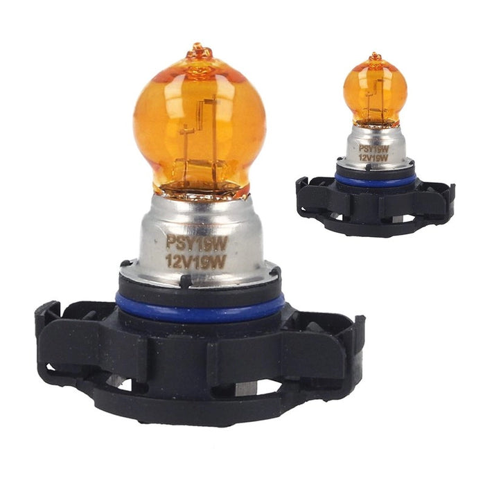 2 Lampade Alogene PSY19W 12V 19W PG20-2 Amber Compatibile con Philips 12274 5NAC1