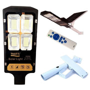 Trade Shop - Lampione Stradale Led 200 Watt Pannello Solare Con Staffa Telecomando Xj-96200 -