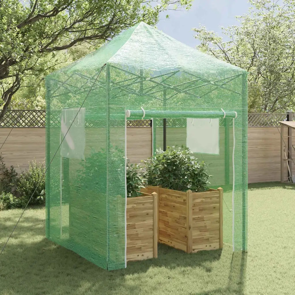 Serra con struttura pop-up Verde 200 x 200 x 300 cm Ferro CFW4321730