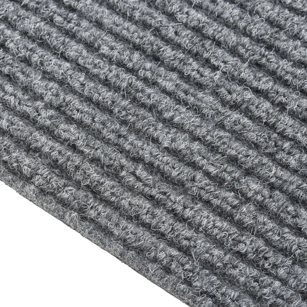 Tappeto Corsia Acchiappa Polvere 100x350 cm Grigio 327179