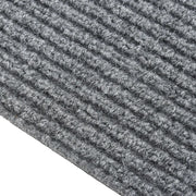 Tappeto Corsia Acchiappa Polvere 100x350 cm Grigio 327179