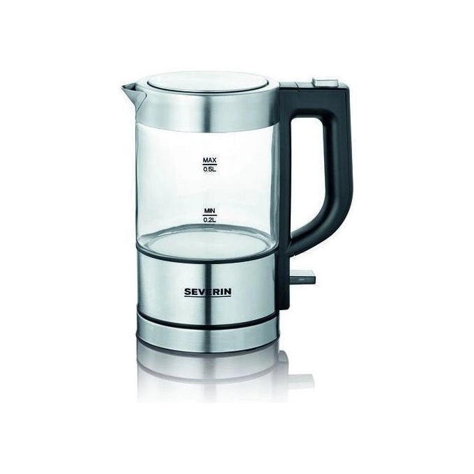 Severin WK 3472 bollitore elettrico 0,5 L 1100 W Argento