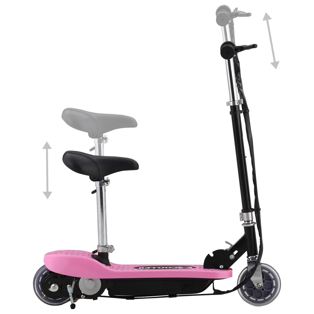 Monopattino Elettrico con Sella 120 W Rosa CFW4653143