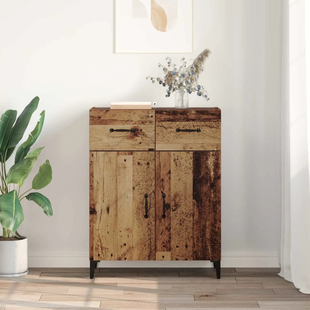 Credenza | Madia | Buffet da pranzo | Armadio da pranzo Legno vecchio 69,5 x 34 x 90 cm Legno multistrato