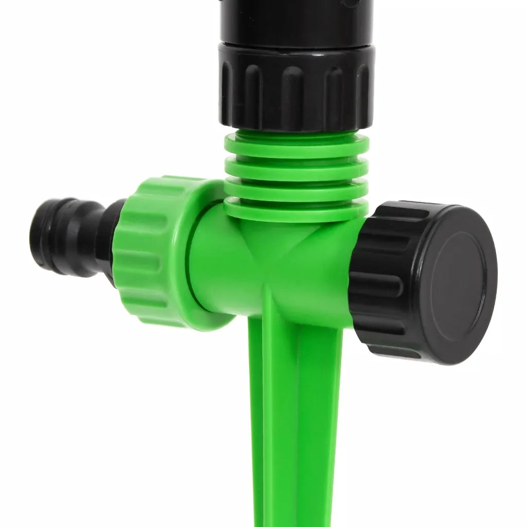Irrigatori Rotanti 4 pz Verdi e Neri 16x13,5x25,5 cm ABS e PP 154448