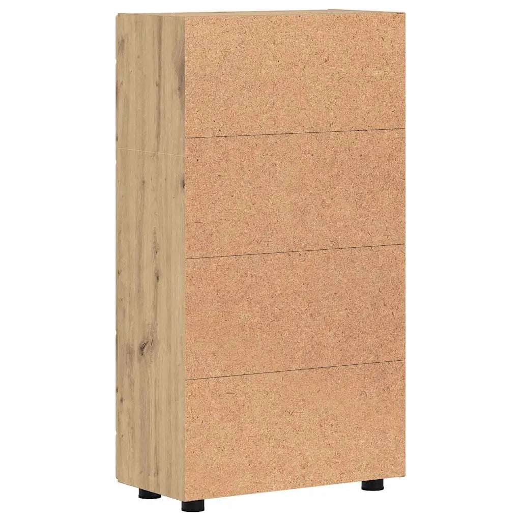 Credenza con porta FLORIN Rovere artigianale 55,5 x 29 x 100 cm