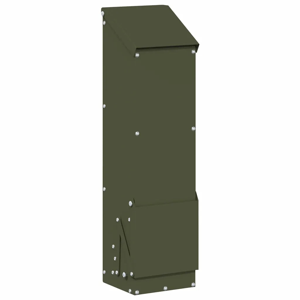 Feeder per pollo Verde oliva 13 x 12 x 51 cm CFW9725412