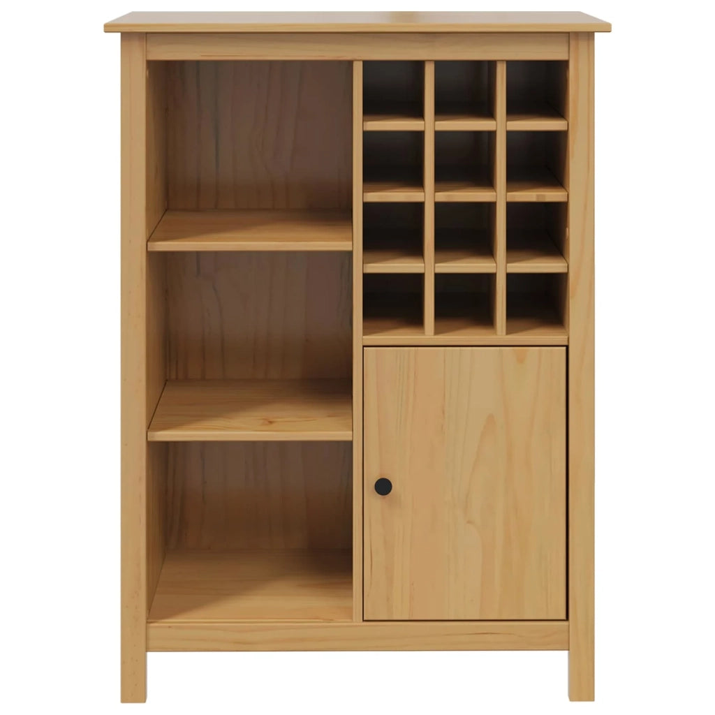 Mobile per vino HILL Marrone miele 79.5 x 40 x 107.5 cm CFW8134477