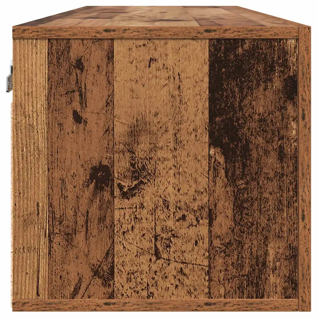 Mobiletto a muro Legno vecchio 100 x 36,5 x 35 cm 879567