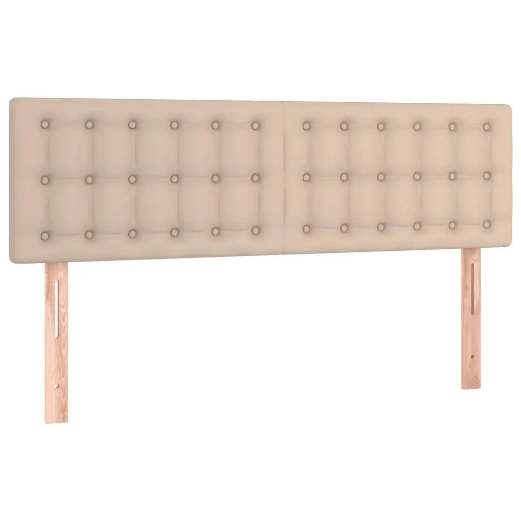 Testiera | Testata Cappuccino 144x5x78/88 cm in Similpelle