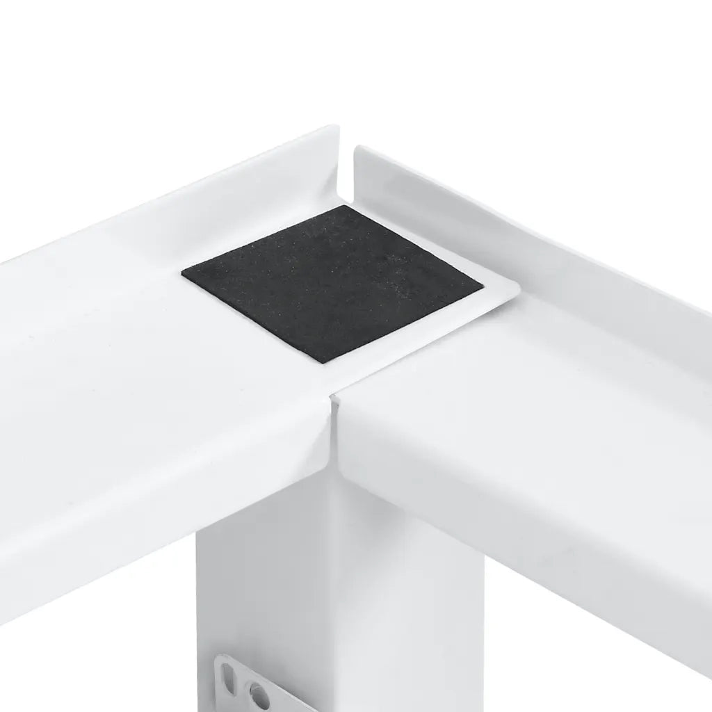 Supporto Lavatrice e Asciugatrice con Mensola Estraibile Bianco CFW5501753