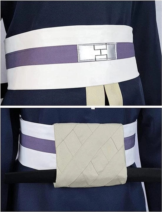 Costumi di Divisa per Adulti - "Kit di Costume di Cosplay Completo Uchiha Obito per Halloween e Feste Tematiche
