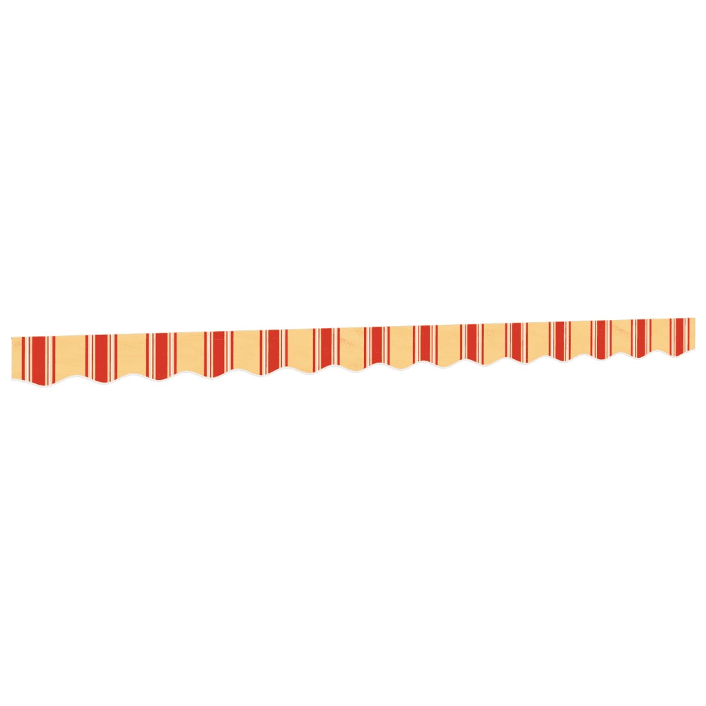 Tessuto Ricambio Mantovana Tenda Righe Giallo e Arancione 3,5 m 367793