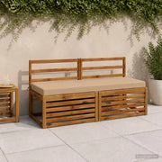 Cuscini per Panchina a 2 Pezzi SOEST 2 pz 100% Poliestere 950249